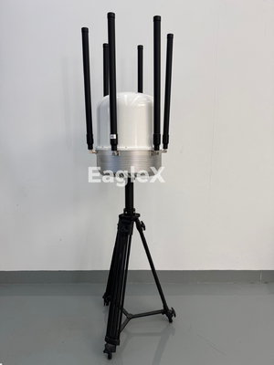 bande personnalisée longue portée 5 km 5000m distance de brouillage fixe drone interférence de signal drone brouilleur pour la frontière militaire
