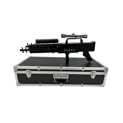 2KM Pistolet anti-entraînement anti-drone 433MHz 900MHz 1.2G 1.5G 2.4G 5.8G Scrambler de fréquence de drone