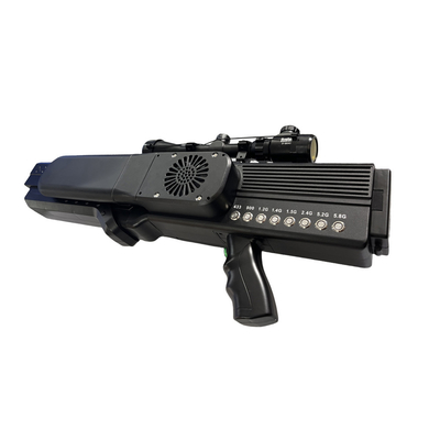 Pistolet de brouilleur anti-FPV à haute puissance à large bande à longue portée