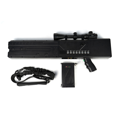 Pistolet de brouillage portable 433 MHz 900 MHz 1,3 GHz 2,4 GHz 5,8 GHz Pistolet de brouillage de drones