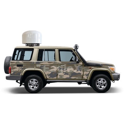 Amplificateur RF anti-drone militaire et policier 50MHz-6GHz monté sur un véhicule