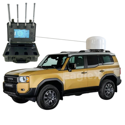 Police SUV Drone Jammer Militaire 8000M Véhicule monté Jammer Pour la patrouille frontalière