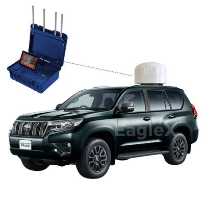 Détection d'attaque Suiveur de véhicule Bloqueur de SUV Dispositif de brouillage de voiture 900MHz-5.8Ghz