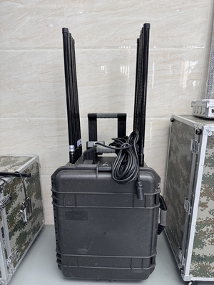 12 chaînes toutes bandes Portable anti-drone brouilleur anti-UAV drone frequency blocker