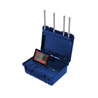 3000m-6000m IP66 Détecteur de drone portable 16GB Système de plateforme de commande de liaison