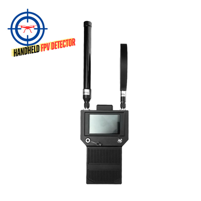 Détecteur de drone DJI portable Mini Style 3KM FPV 400M 2.4G 5.2G 5.8G Détection portative