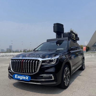 Utilisation de la voiture pour la détection des drones et le système de brouillage pour la sécurité de l'espace aérien