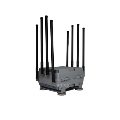 Disrupteur de drone monté sur véhicule magnétique à 8 canaux de la FPV Defense avec basse magnétique