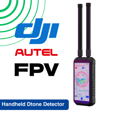 Détecteur de drone portatif FPV 4KM 4000M Distance longue portée mobile portable DJI UAV AUTEL Détection détecteur passif De Drones