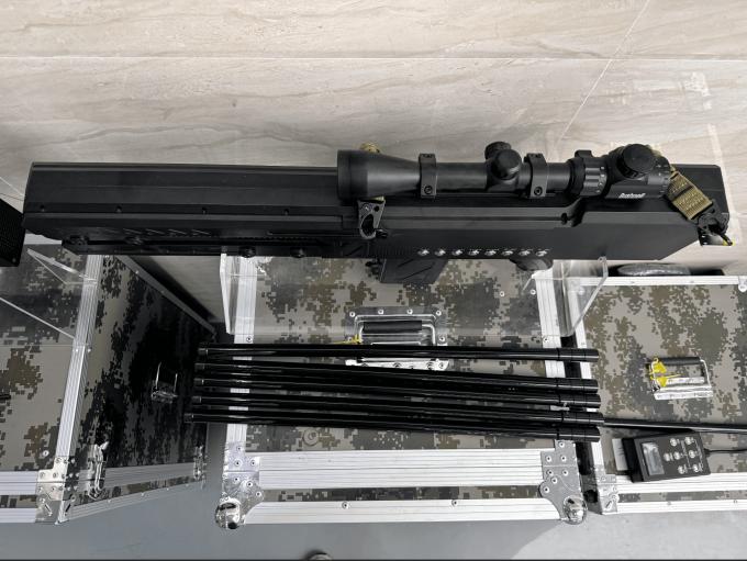 Fréquence de brouilleur de drone à longue portée 2,4 GHz Fréquence de brouilleur de drone pistolet anti drone portatif 0
