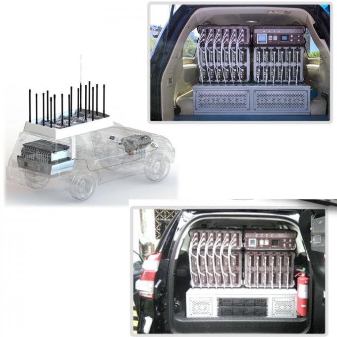 VUS modifié anti-drone signal jammer véhicule full frequency drone signal scrambler 0