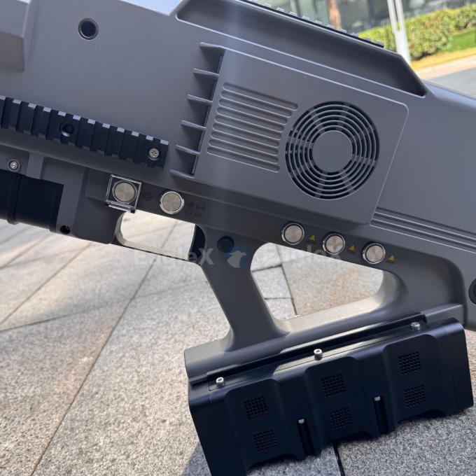 36h Endurance Portable Drone Défense Solution pour les concerts de la police militaire 1-3KM FPV Drone Jammer avec détecteur de détection 5KM 0